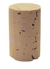 Korkprop, naturkork, Super kvalitet, 45 x 24 mm